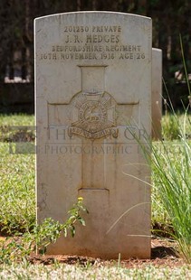 BEIRUT WAR CEMETERY - HEDGES, JOHN RUSSELL